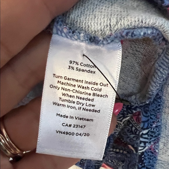 Talbots Blue and Red Paisley Top - Picture 7 of 7